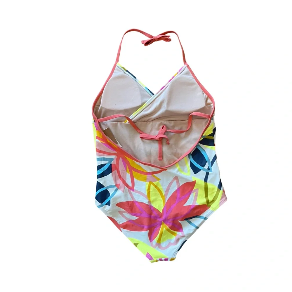 Tea Collection Halter One Piece Swimsuit